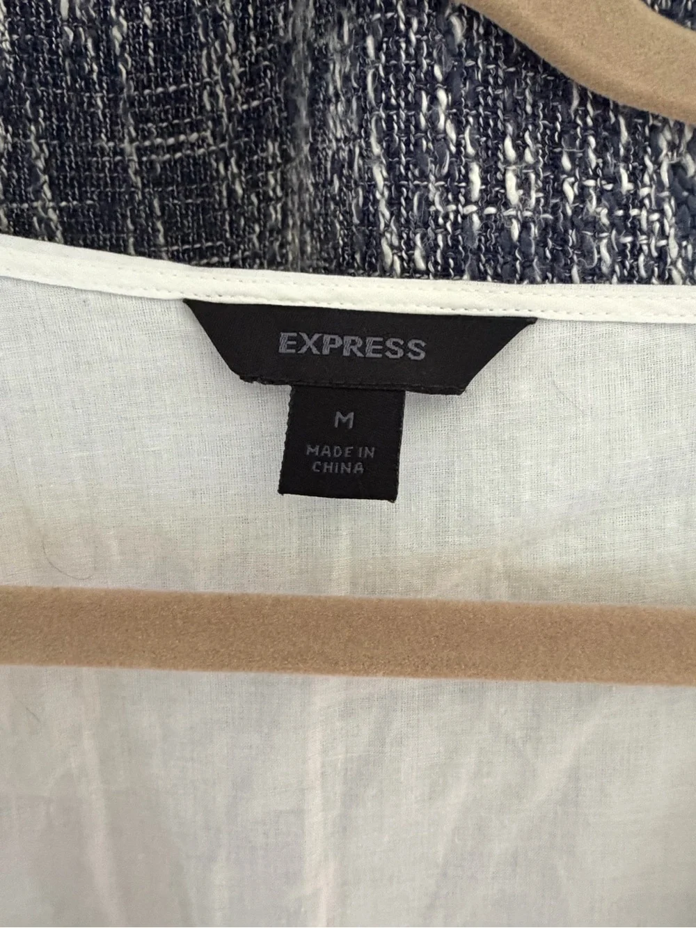 Express White 100% Cotton Dress - Picture 7 of 11